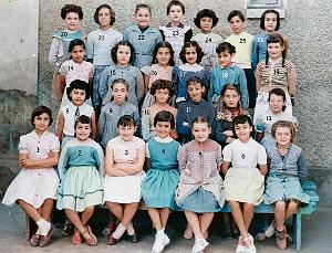 ECOLE MARAVAL FILLES 1956 CM2 MME MONTOYA